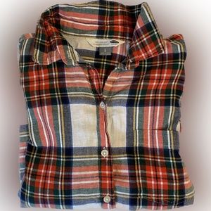 Old Navy Plaid Classic Flannel